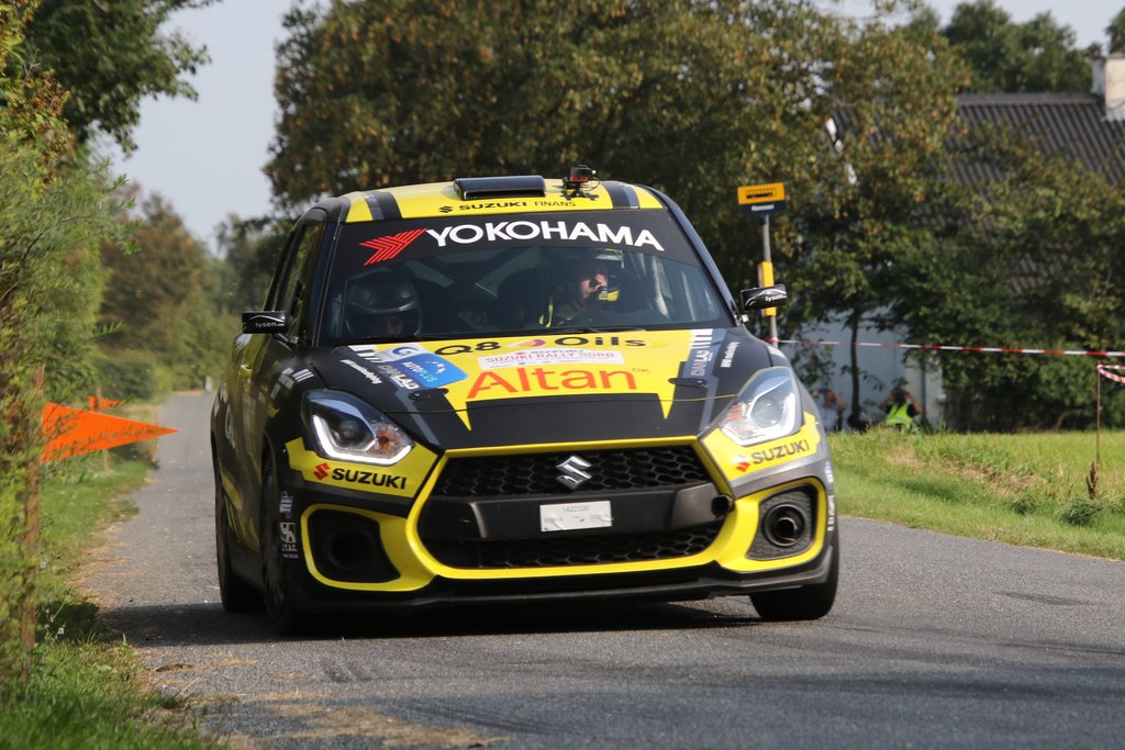 Jacob Madsen og Line Nedergaard vandt deres klasse ved seneste DM-rally
(Foto: Allan Christiansen)